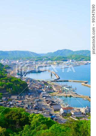 [岡山縣] 4月：初夏從兒島站乘坐公共汽車到鷲山展望台 99347690