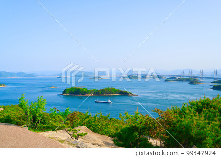 [Okayama Prefecture] April: From Kojima Station to Washuzan Observatory in early summer by route bus 99347924