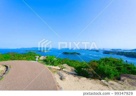 [Okayama Prefecture] April: From Kojima Station to Washuzan Observatory in early summer by route bus 99347929