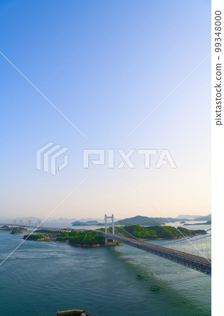 [岡山縣] 4月：初夏從兒島站乘坐公共汽車到鷲山展望台 99348000