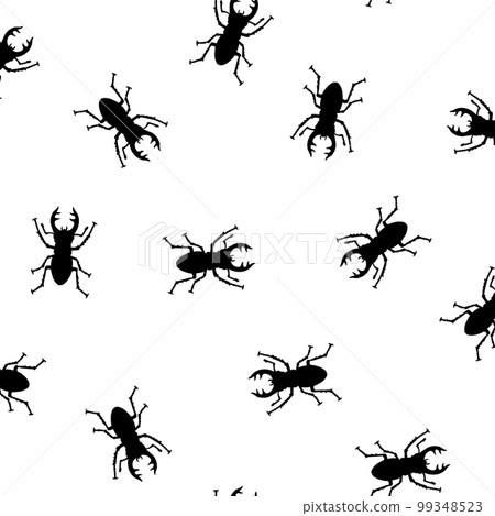 stag beetle half step pattern, stag beetle half step pattern, 99348523