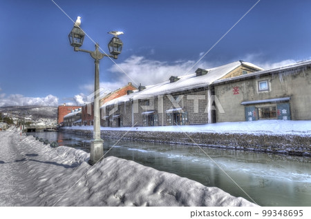 Otaru in winter Otaru in winter 99348695