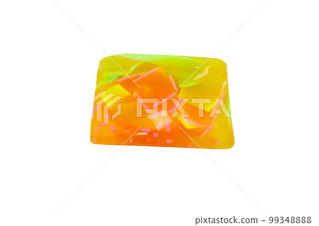 Handmade soap bar isolated on white background Handmade soap bar isolated on white background 99348888