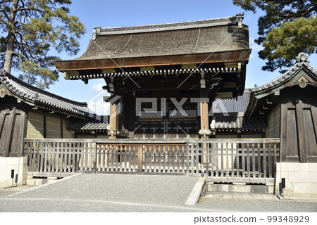 Kimono gate Kyoto Imperial Palace Kimono gate Kyoto Imperial Palace 99348929