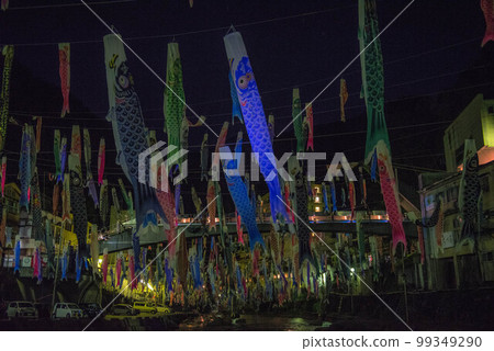鯉魚旗在月亮中游泳 Tsuetate 溫泉 99349290