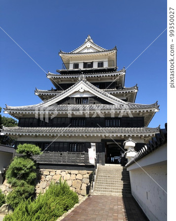 Nakatsu Castle in sunny weather Nakatsu Castle in sunny weather 99350027