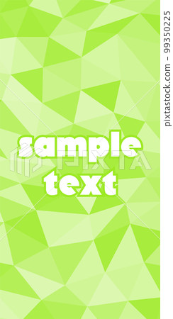 Background material _ triangle mosaic _ yellow green 99350225