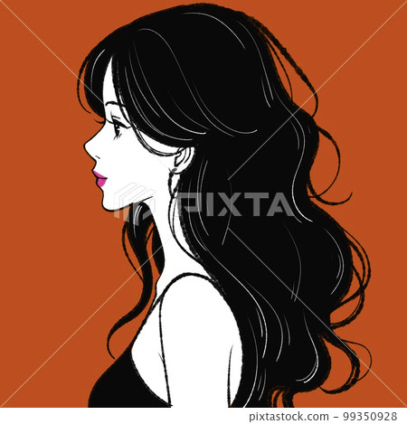 女性插畫素材 女性插畫素材 99350928