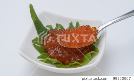 Salmon roe marinated in soy sauce Image Salmon roe marinated in soy sauce Image 99350967