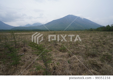 Senjogahara, Nikko City Mt. Nantai seen from the promenade from Yutaki to Akanuma June 2, 2019 Senjogahara, Nikko City Mt. Nantai seen from the promenade from Yutaki to Akanuma June 2, 2019 99351158