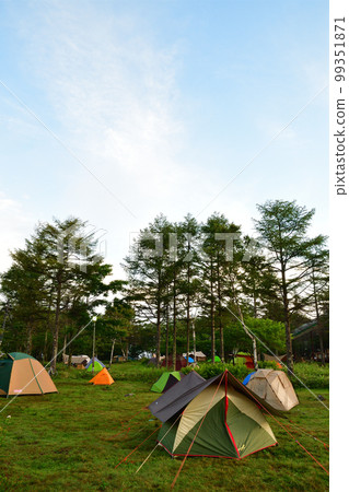 Morning at Kirigamine Campsite (Nagano Prefecture) 99351871