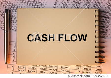 Cash flow statement. Cashflow, Financial concept 99352695