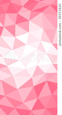 Background material _ triangle mosaic _ pink 99353820