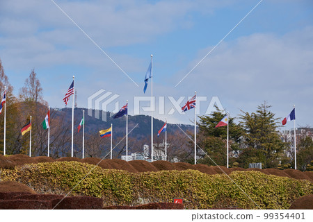 United Nations Memorial Cemetery in Busan South Korea United Nations Memorial Cemetery in Busan South Korea 99354401