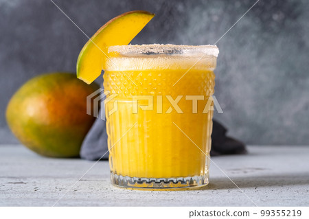 Frozen Mango Margarita cocktail 99355219