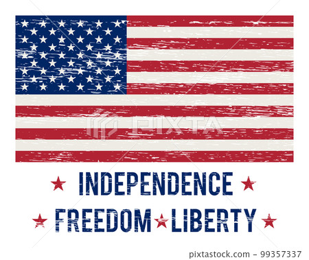 USA flag vintage USA flag vintage 99357337