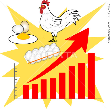 Chickens and eggs soaring in price 99357467