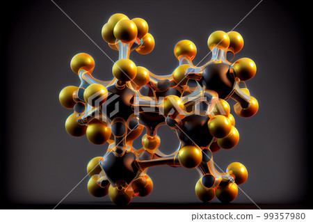 molecule model. Science or medical background with molecules and atoms. molecule model. Science or medical background with molecules and atoms. 99357980