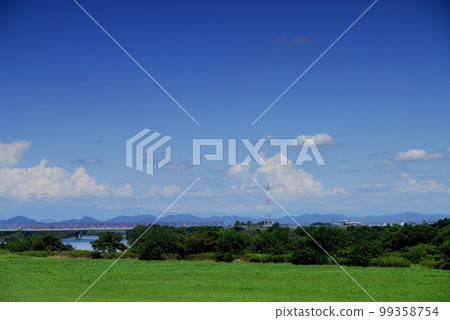 The sky I saw on a holiday The sky I saw on a holiday 99358754