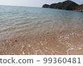 Beautiful sandy beach 99360481
