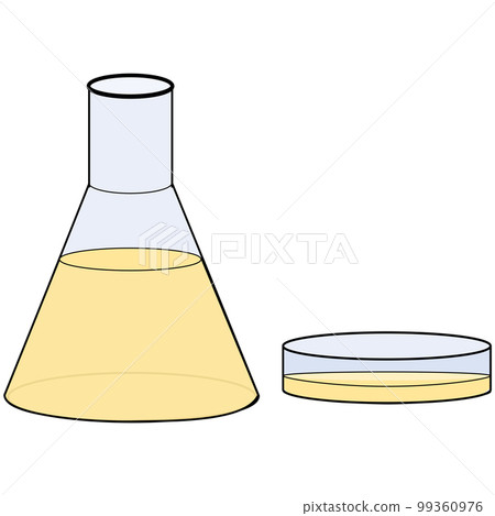 用於實驗的瓊脂培養基的插圖 99360976