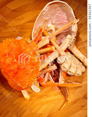 eaten crab shell eaten crab shell 99362367
