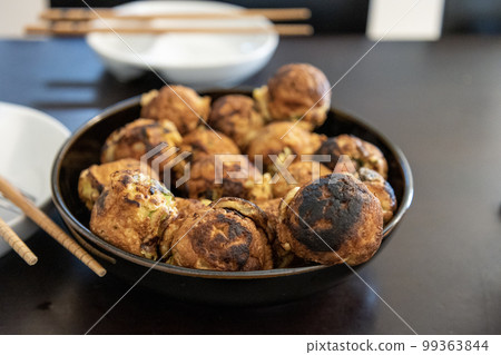 Takoyaki with no sauce made at home Takoyaki with no sauce made at home 99363844