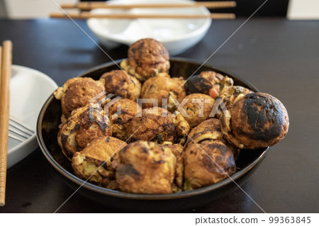 Takoyaki with no sauce made at home Takoyaki with no sauce made at home 99363845