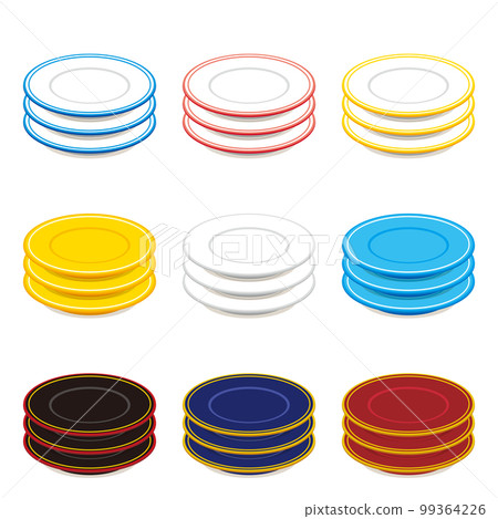 overlapping plate set overlapping plate set 99364226