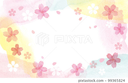 溫柔的櫻花背景圖 溫柔的櫻花背景圖 99365824