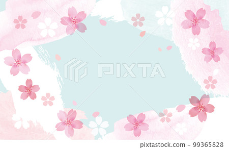 溫柔的櫻花背景圖 溫柔的櫻花背景圖 99365828