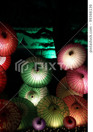 Illuminated Bangasa, a winter tradition of Oshi Castle Illuminated Bangasa, a winter tradition of Oshi Castle 99366136