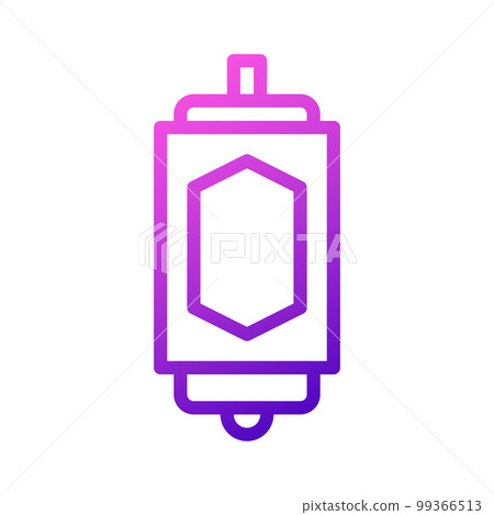 ramadan icon set gradient purple pink style illustration vector element and symbol perfect. 99366513