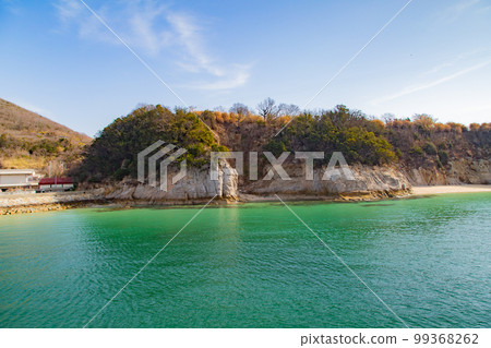 瀨戶內海的藝術之島男木島 99368262