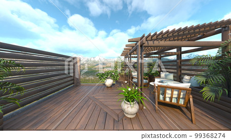 Roof terrace Roof terrace 99368274