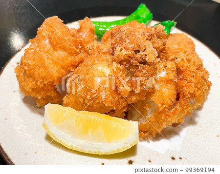 Deep-fried blowfish skin 99369194