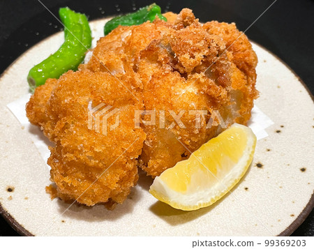 Deep-fried blowfish skin 99369203