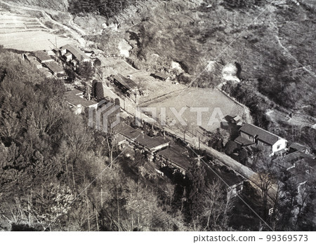 Old photo Showa 30's Shibukawa city Saku power plant company housing Old photo Showa 30's Shibukawa city Saku power plant company housing 99369573