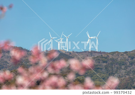 Windmill seen from Kawazu River 99370432