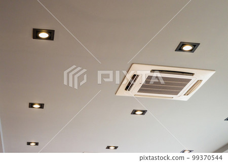 Ceiling mounted cassette type air conditioning system Ceiling mounted cassette type air conditioning system 99370544