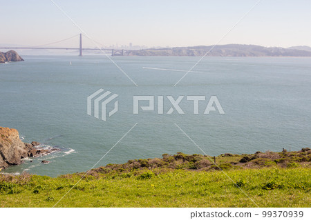golden gate bridge over the sea golden gate bridge over the sea 99370939