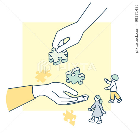 Pass the piece to your opponent. observe the parts and consider the whole 99371453