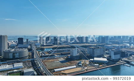 Aerial photograph of city Aerial photograph of city 99372019