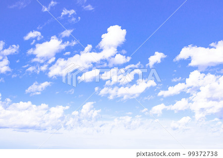  Blue sky and clouds 99372738