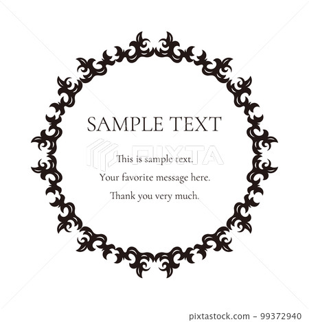 Material_Frame_A decorative frame with a luxurious atmosphere. Simple and classy enclosure design Material_Frame_A decorative frame with a luxurious atmosphere. Simple and classy enclosure design 99372940