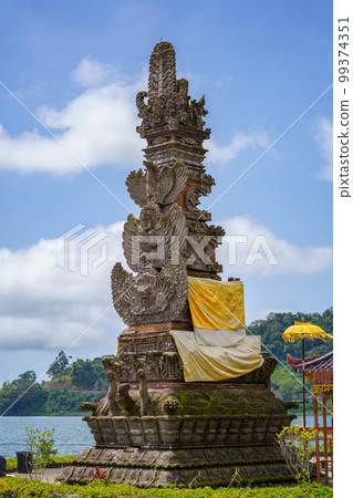 Stone Pagoda of Ulun Danu Bratan Temple (Bali, Indonesia) 99374351