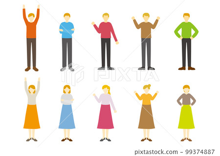 people in action 99374887