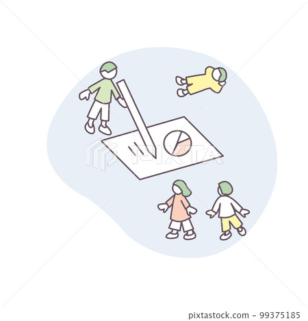 People observing graphs. feel the need to analyze numbers People observing graphs. feel the need to analyze numbers 99375185