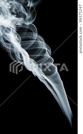 abstract shape smoke on black background abstract shape smoke on black background 99375247