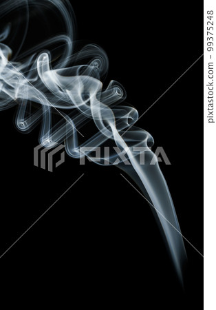 abstract shape smoke on black background abstract shape smoke on black background 99375248